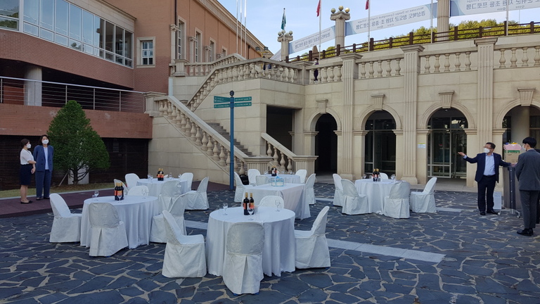 영진잔문대학교 왜관 캠퍼스 영어마을 가든 파티 