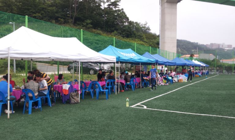 거제 천일 기업 (주) 화련  체육대회 