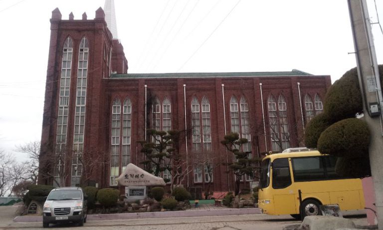 의성 교회  결혼식 출장뷔페 셋팅 모습 