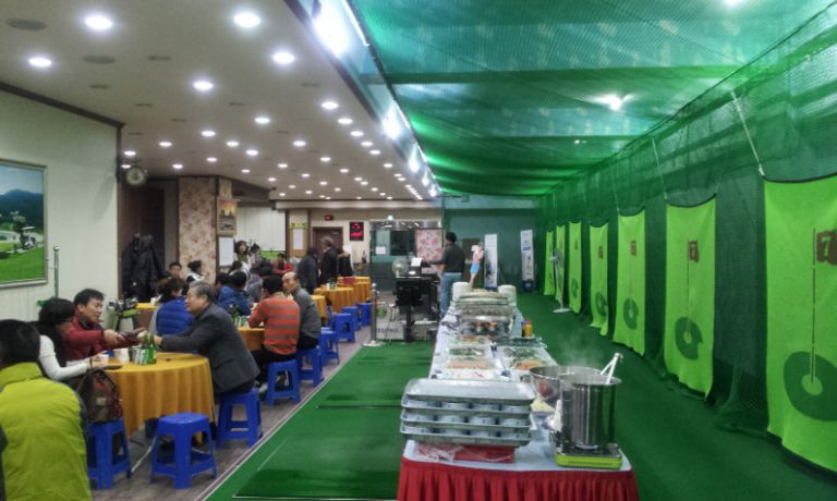 칠곡 애플 스크린 골프장 신년교례회 골프대회 