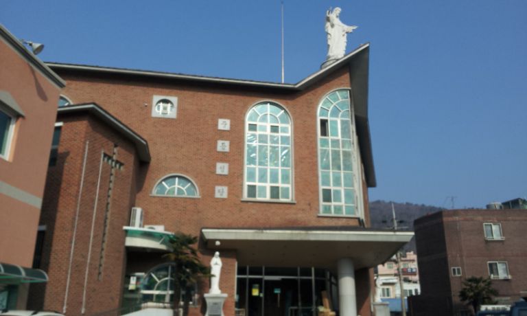 마산 중동성당 혼배미사 피로연 