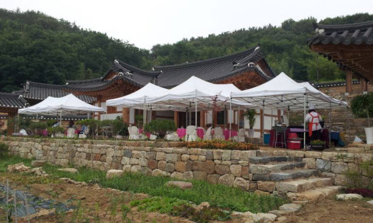 달성 하빈 전통주택 입주 기념   만찬 파티 