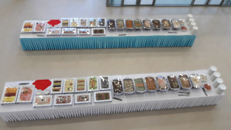 문경 서울대 병원 종합 뷔페  의사  연수회 만찬  캐이터링  셋팅 