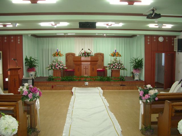 제일교회  결혼식 피로연 