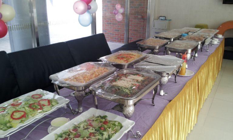 출장뷔페 메뉴 셋팅 