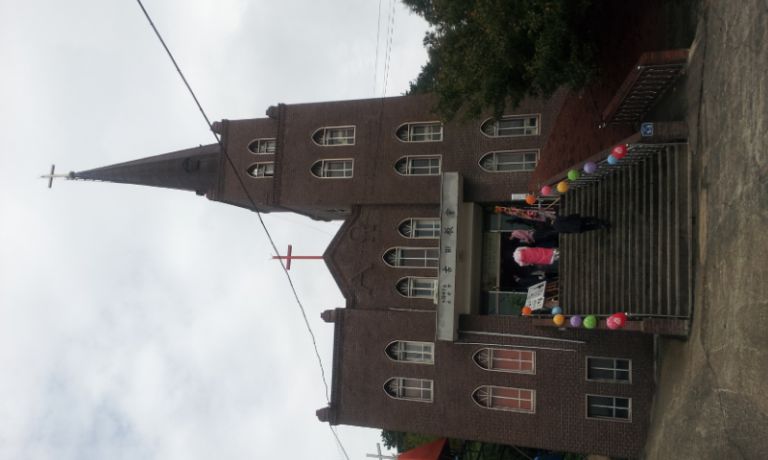 하동 고전교회  결혼식 피로연