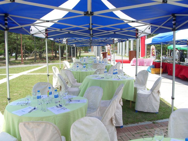 제일출장뷔페  야외 행사 모습 